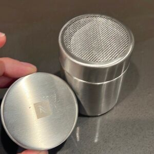 Nespresso cappuccino powder shaker